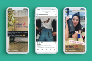 Wine & Something social posts