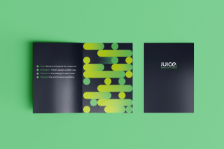 Juice Energy Folder Design