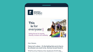 Email banner