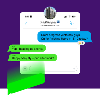 IOSH text chat